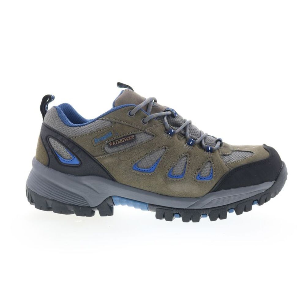 Propet Mens Ridge Walker Low Gray Shoes (NWT)